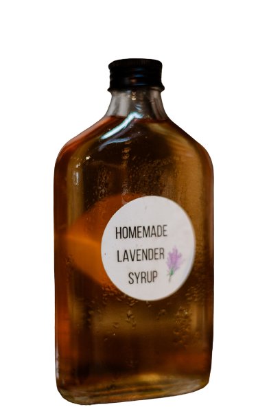 Homemade Lavender Syrup 12oz - mrbrownbean
